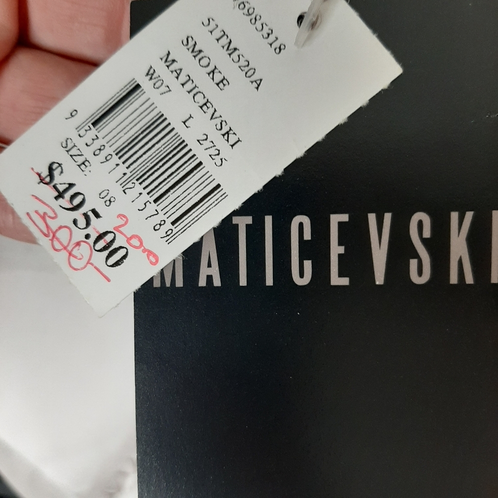 MATICEVSKI silk dress, size 8. Brand new with tags. - Picture 7 of 8